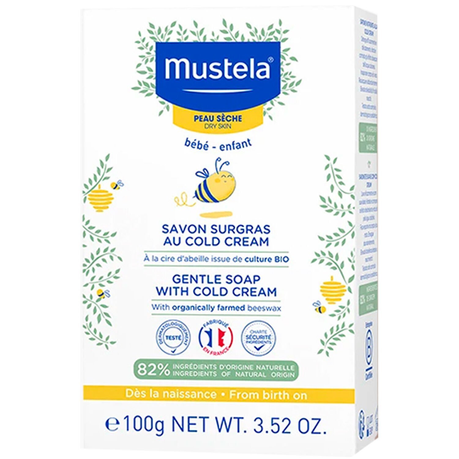 Mustela Cold Cream İçeren Besleyici Sabun 100 gr