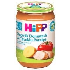 Hipp Kavanoz Maması Organik Domatesli ve Tavuklu Patates 220 gr