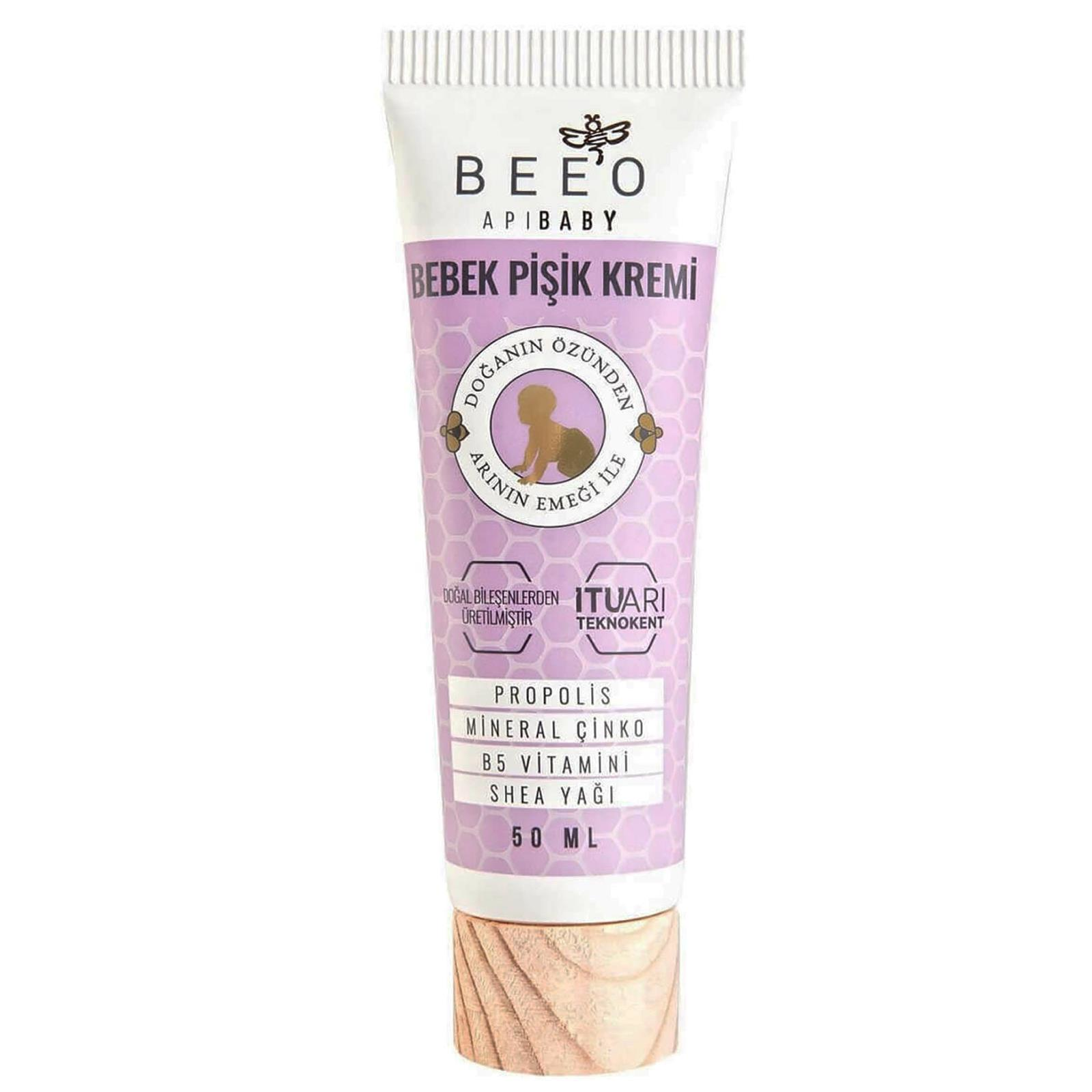 Bee'o Apibaby Propolisli Pişik Önleyici Krem 50 ml