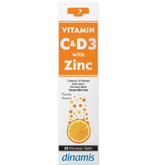 Dinamis Vitamin C D3 With 20 Efervesan Tablet