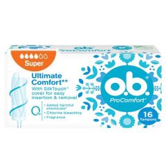 O.B. Pro Comfort Süper Tampon 16 Adet