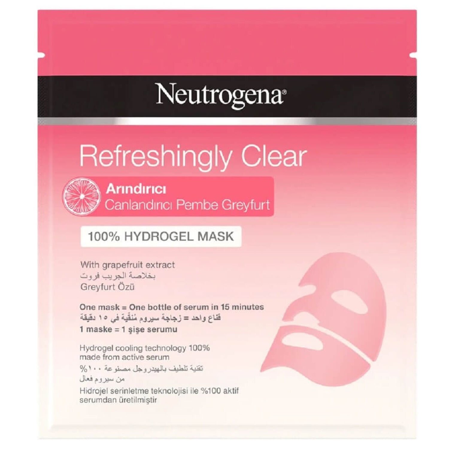 Neutrogena Canlandırıcı Pembe Greyfurt Yüz Maskesi 30 ml