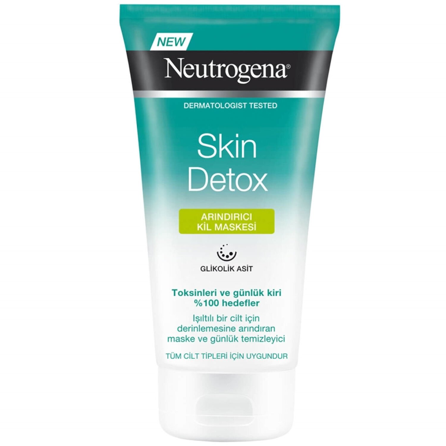 Neutrogena Skin Detox Arındırıcı Kil Maskesi 150 ml