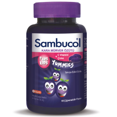 Sambucol Plus Kids Yummies 60 Çiğnenebilir Form