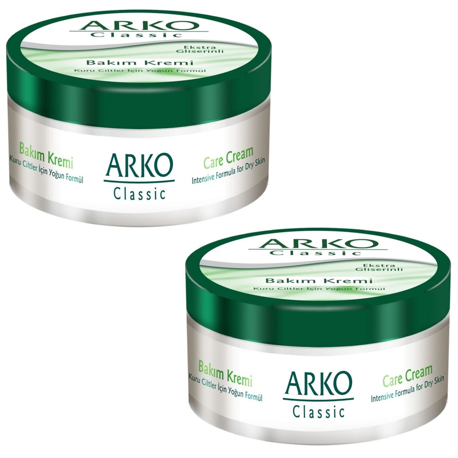 Arko Classic Bakım Kremi 250 ml 2 ADET