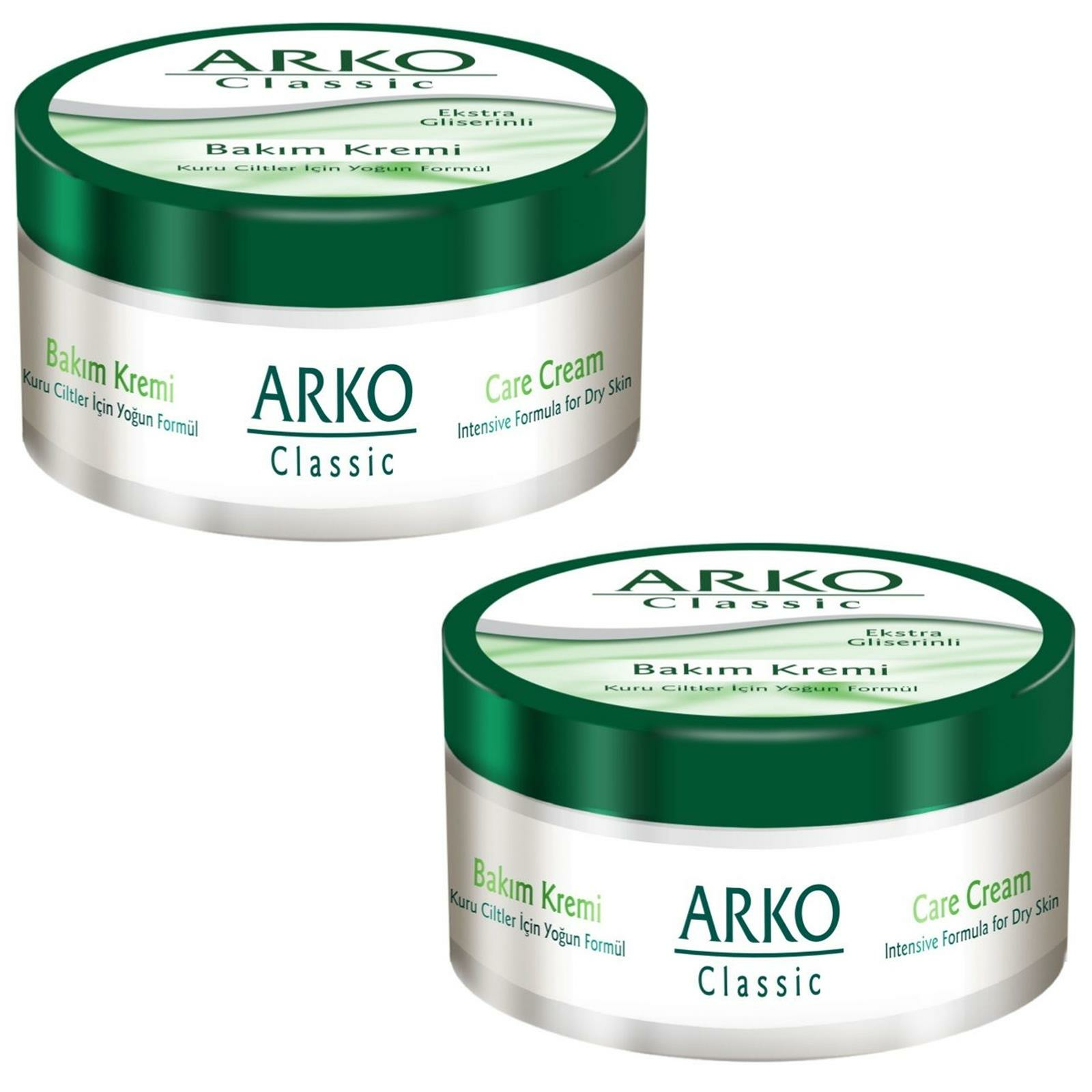 Arko Classic Bakım Kremi 250 ml 2 ADET