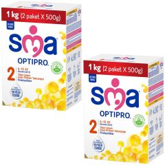 Sma Optipro Probiyotik 2 Devam Sütü 1000 gr 2 ADET