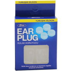 Elite Ear Plug Silikon Kulak Tıkayıcı 4 lü