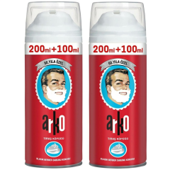 Arko 60. Yıla Özel Klasik Berber Sabunu Kokulu Tıraş Köpüğü 300 ml 2 ADET