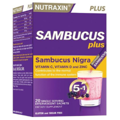 Nutraxin Sambucus Plus Nigra 20 Efervesan Saşe