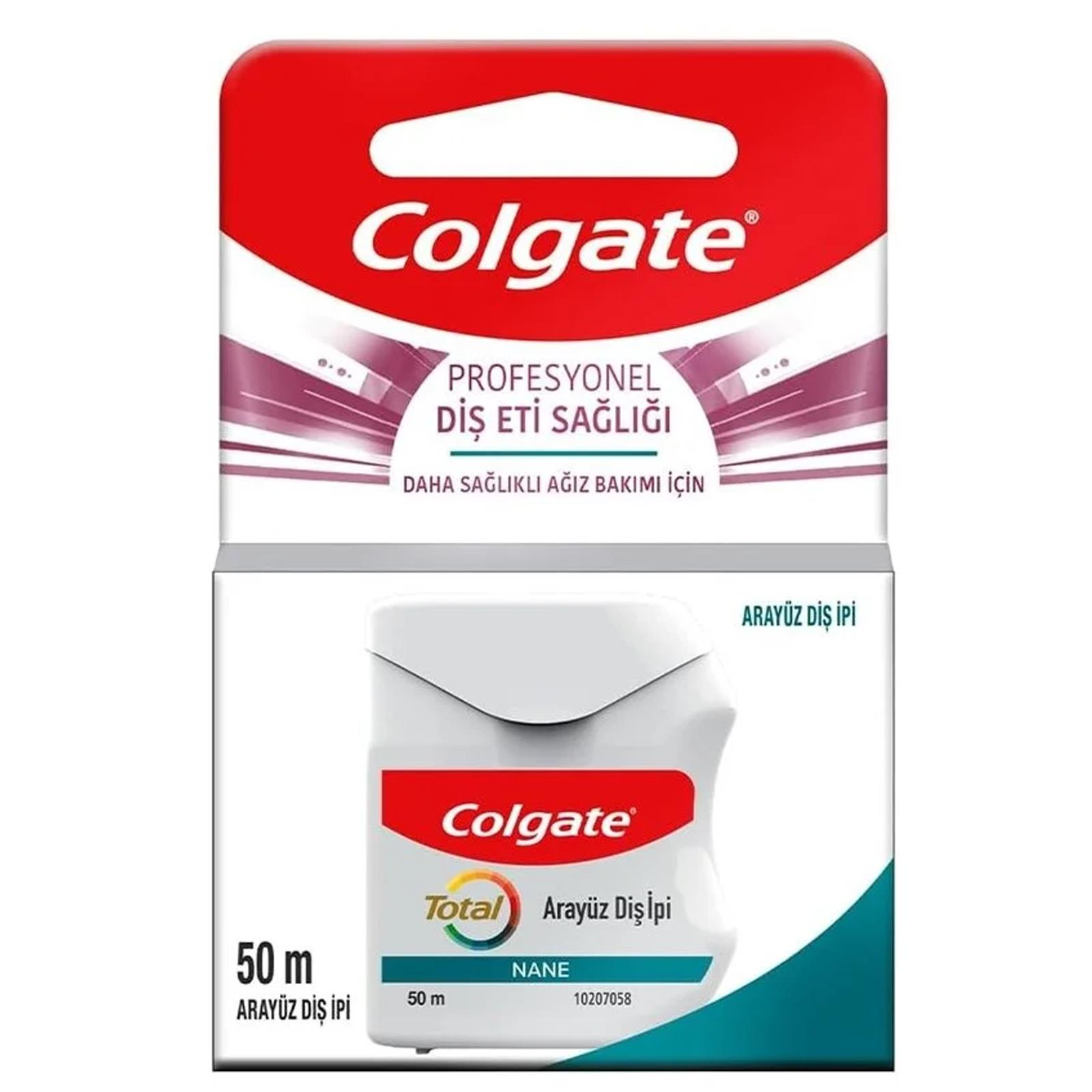 Colgate Total Profesyonel Diş Eti Sağlığı Arayüz Diş İpi 50 m