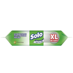 Solo Deterjan Katkılı Yüzey Temizleme Havlusu XL 80 Yaprak