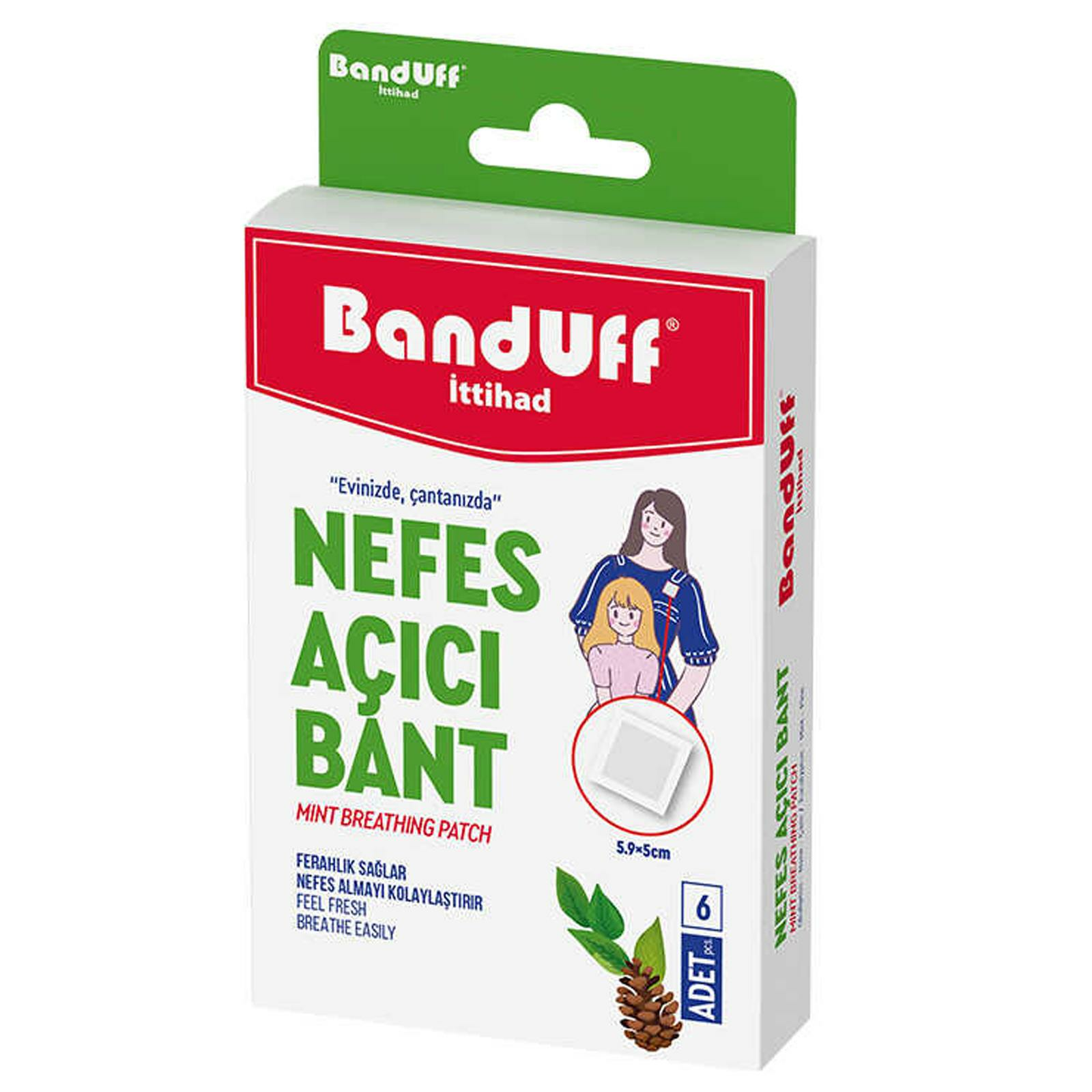 Banduff Nefes Açı cı Bant 6 lı