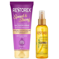 Restorex Sarmaşık Özlü Saç Bakım Kremi 250 ml + Restorex Onarıcı Saç Bakım Yağı 100 ml