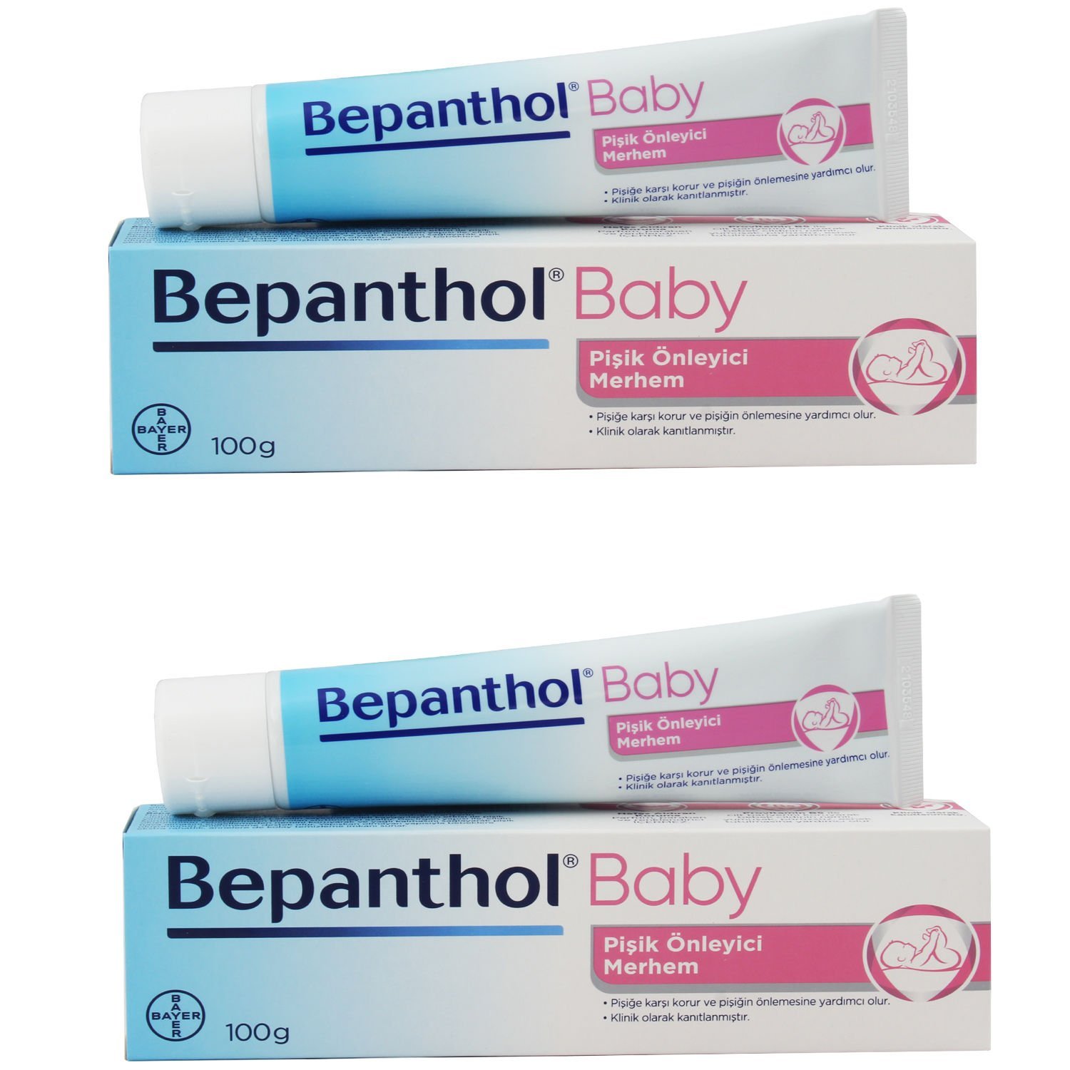 Bepanthol Baby Pişik Kremi Avantaj Paket 2 x 100 gr