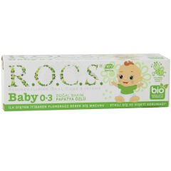 Rocs Baby 0-3 Yaş Arası Papatya Özlü Bebek Diş Macunu 35 ml
