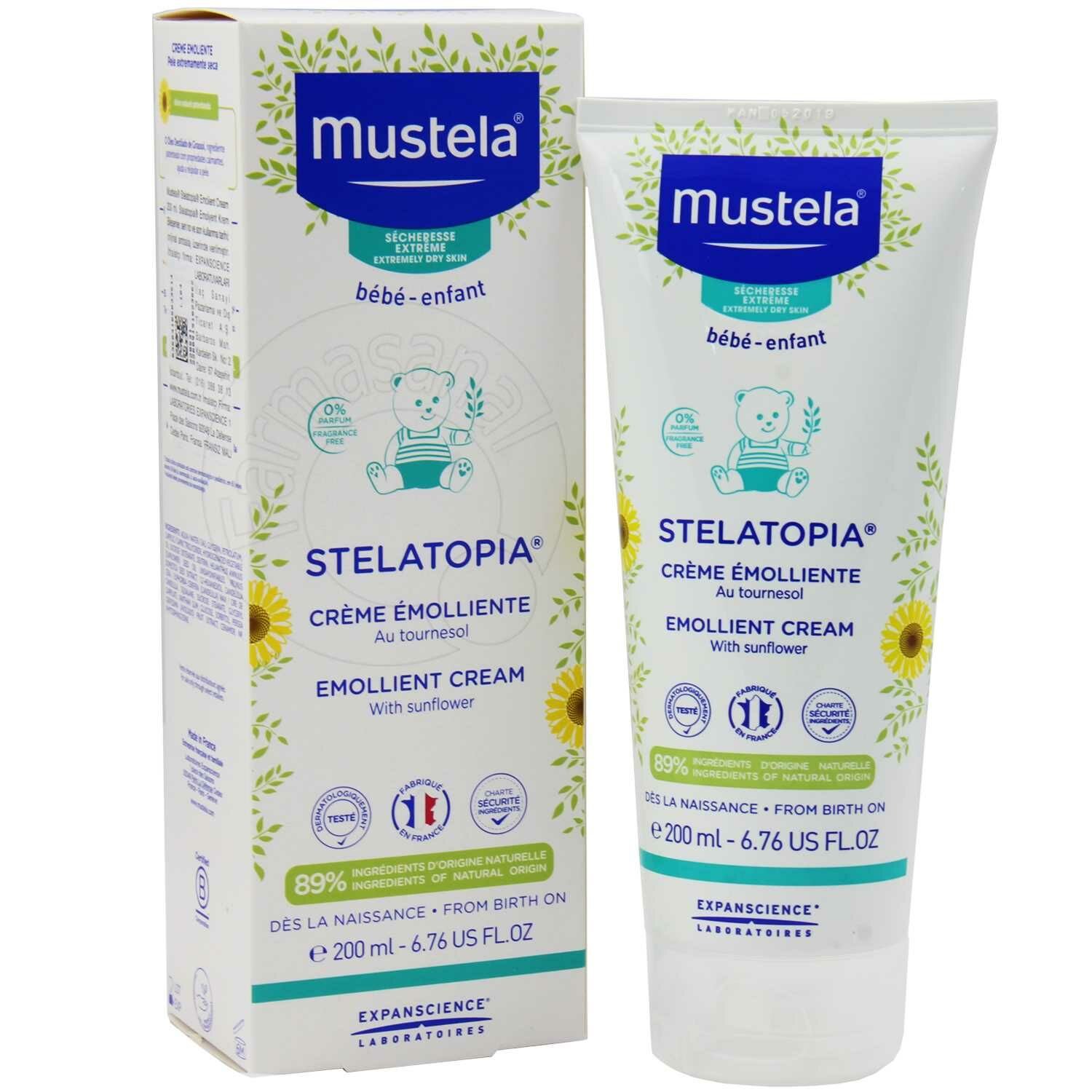 Mustela Stelatopia Emollient Cream 200 ml Kuru Ve Atopik Cilt Kremi