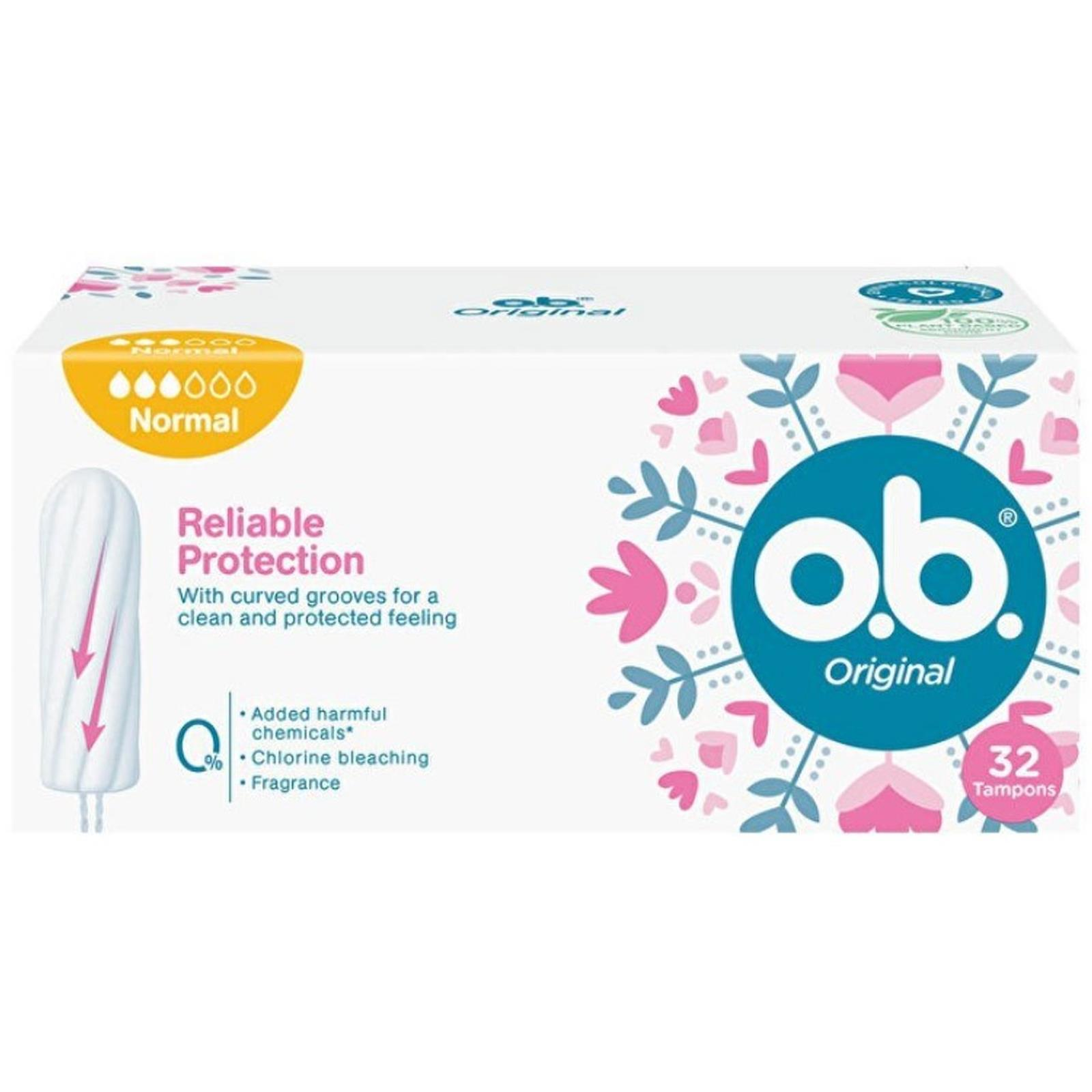 O.B. Original Normal Tampon 32 Adet