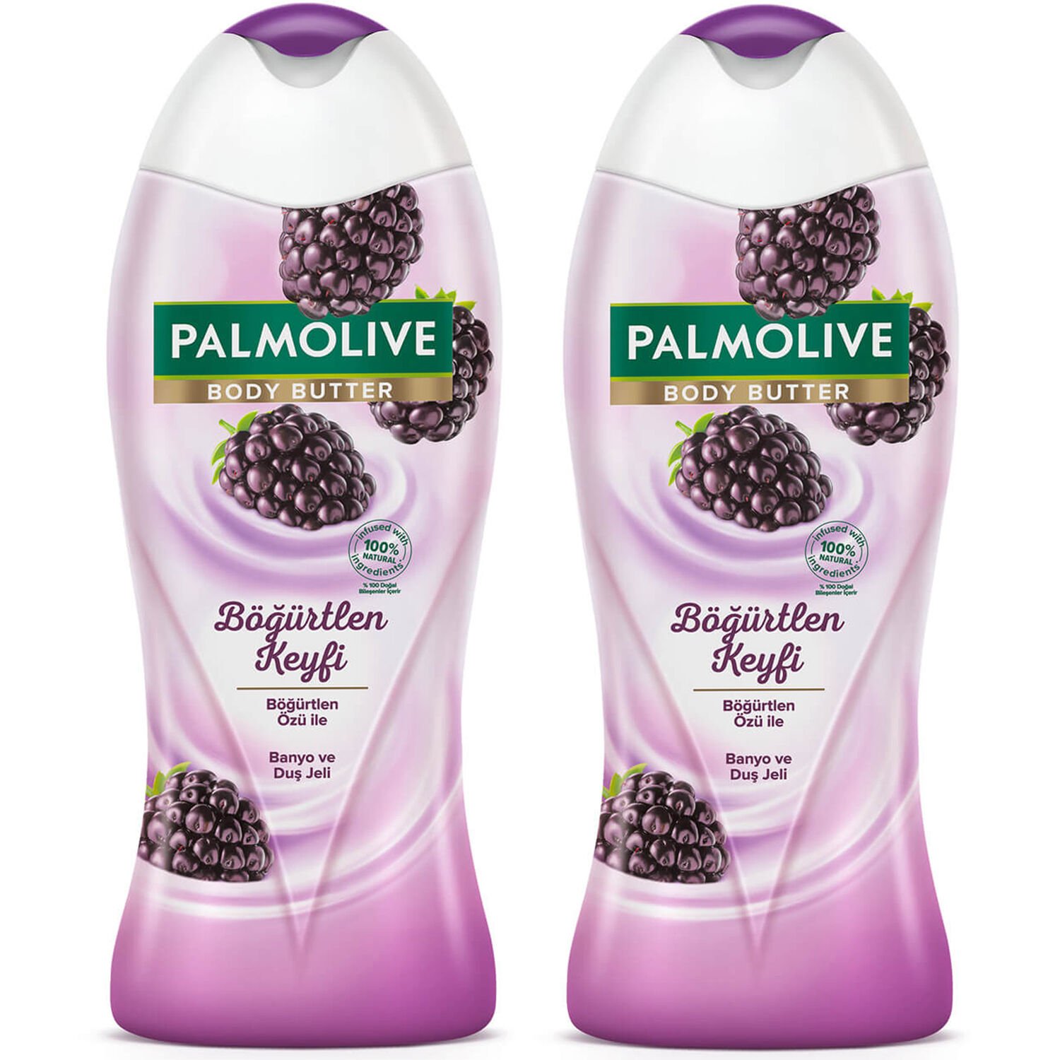 Palmolive Body Butter Böğürtlen Keyfi Banyo Ve Duş Jeli 500 ml 2 ADET