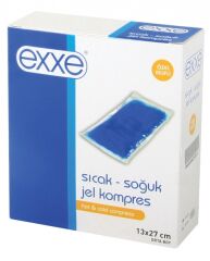 Exxe Sıcak Soğuk Jel Kompres Kılıflı Orta Boy( 13x27 )