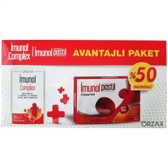 İmunol Complex 30 Kapsül + İmunol 12 Yumuşak Pastil Avantajlı Paket