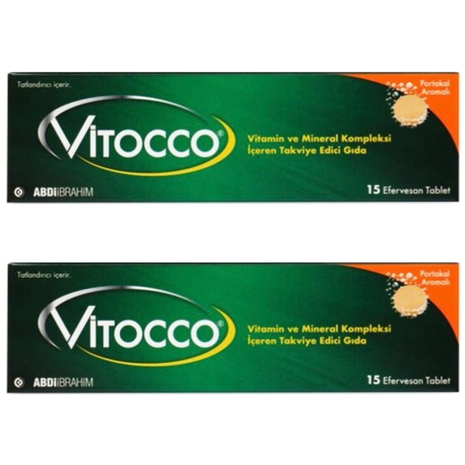Vitocco Vitamin Ve Mineral Kompleksi 15 Efervesan Tablet 2 ADET