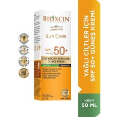 Bioxcin Sun Care Çok Yüksek Korumalı Yağlı Ciltler İçin Güneş Kremi Spf 50+ 50 ml