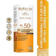 Bioxcin Sun Care Çok Yüksek Korumalı Kuru Ve Normal Ciltler İçin Güneş Kremi Spf 50+ 50 ml