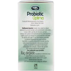 Nbl Probiotic Optima 30 Çiğneme Tableti
