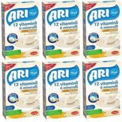 Arı Mama 12 Vitaminli 6 Mineralli Keçi Sütlü Pirinç Unu 200 gr 6 ADET