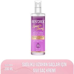 Restorex Sağlıklı Uzama Etkili Işıltılı Bakım Sıvı Saç Kremi 200 ml