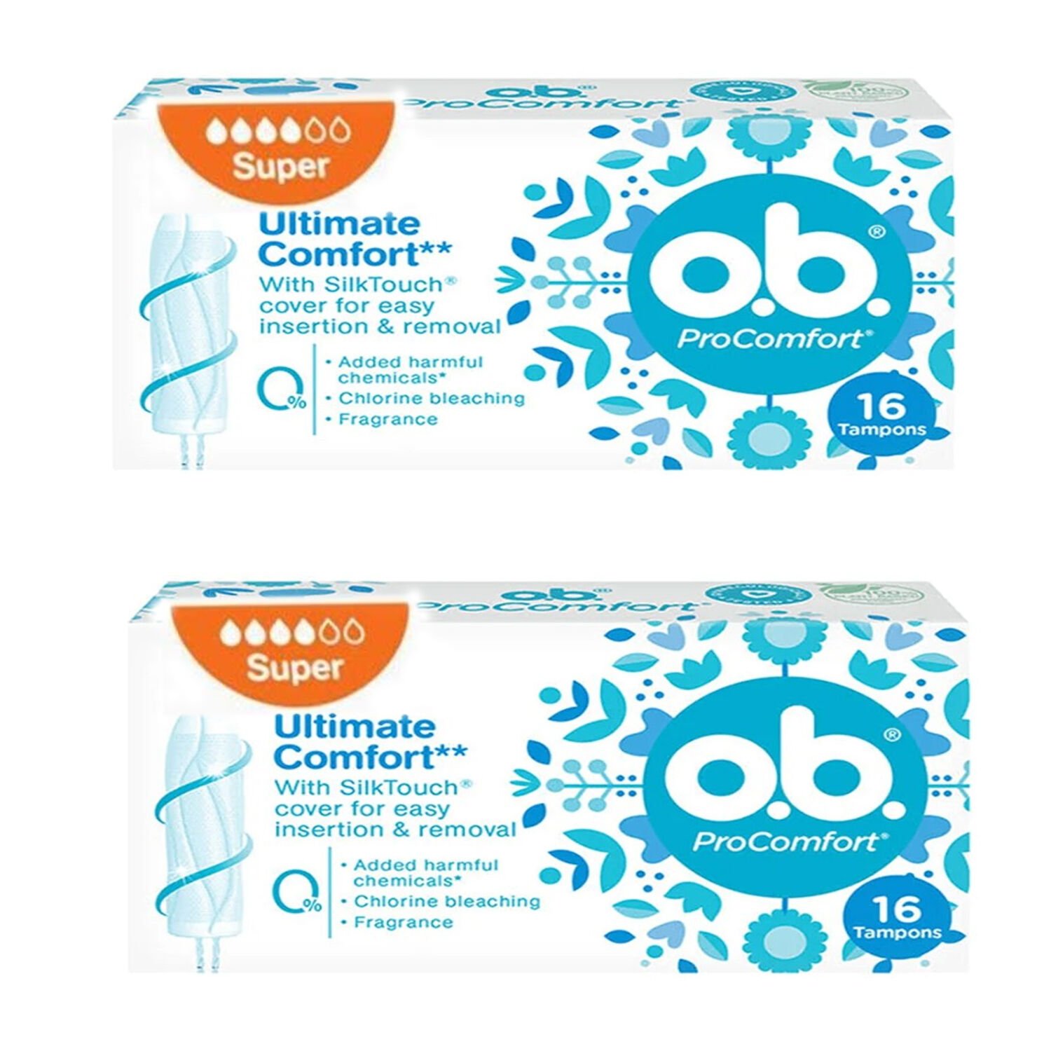 O.B. Pro Comfort Süper Tampon 16 lı 2 ADET