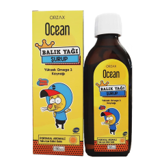 Ocean Balık Yağı Şurubu Portakal Aromalı Kral Şakir 150 ml