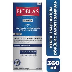 Bioblas For Men Kepek Ve Saç Dökülmesine Karşı Şampuan 360 ml 2 ADET