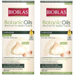 Bioblas Botanic Oils Sarımsak Şampuanı 360 ml 2 ADET