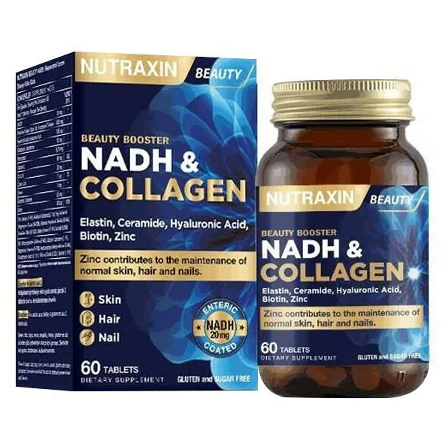 Nutraxin Nadh & Collagen 60 Tablet