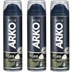 Arko Men Anti-Irritation Tahriş Önleyici Tıraş Köpüğü 200 ml 3 ADET