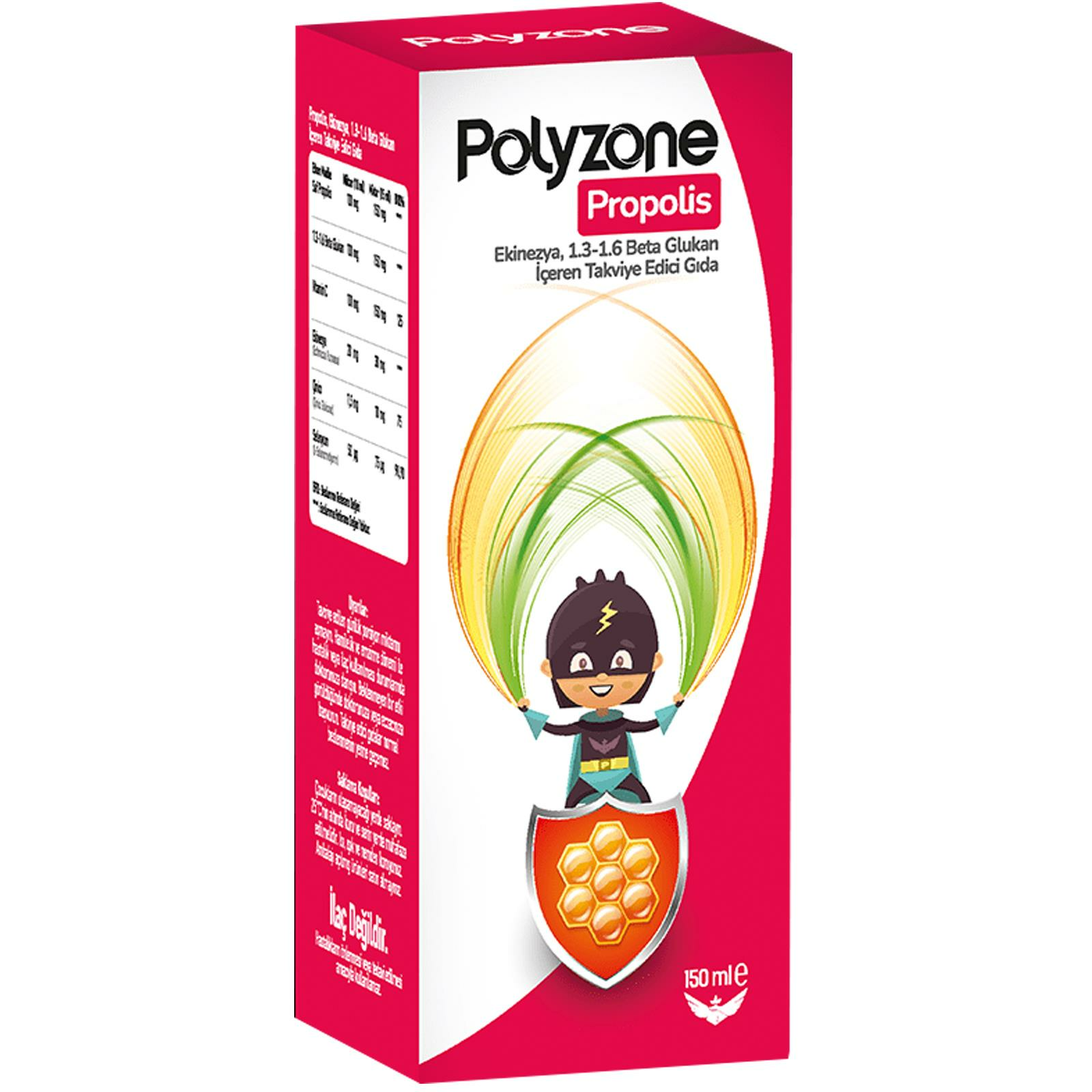 Convita Polyzone Propolis 150 ml Şurup