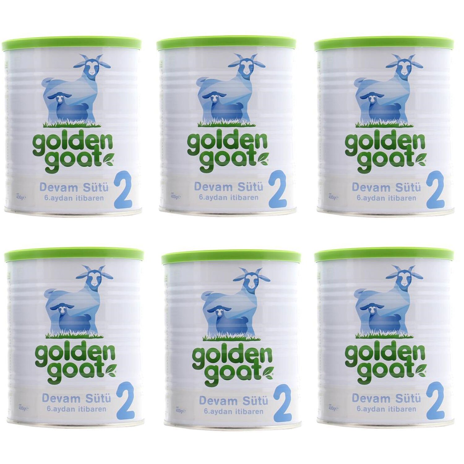 Golden Goat 2 Keçi Devam Sütü 400 gr 6 lı PAKET