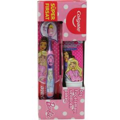 Colgate 6+ Yaş Çocuk Diş Macunu Barbie 75 ml + Diş Fırçası 2 li Set