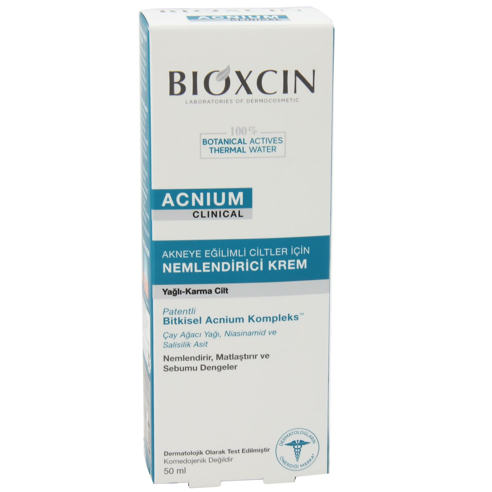 Bioxcin Acnium Sebum Dengeleyici Nemlendirici Krem 50 ml