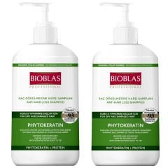 Bioblas Saç Dökülmesine Karşı Phytokeratin Şampuan 1000 ml 2 ADET