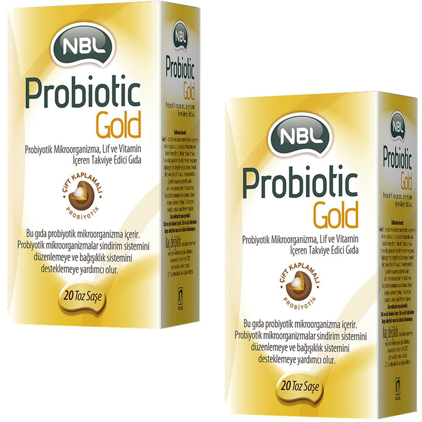 Nbl Probiotic Gold 20 Saşe X 2 ADET