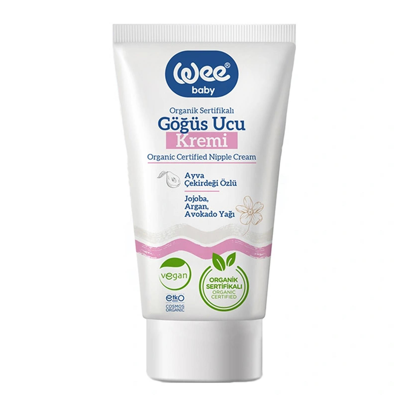 Wee Baby Organik Sertifikalı Göğüs Ucu Kremi 30 ml