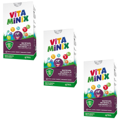 Vitaminix Multivitamin Multimineral Ve Kara Mürver Şurubu 150 ml 3 ADET