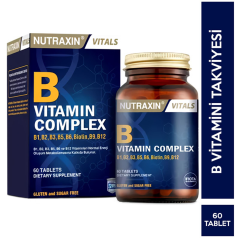 Nutraxin B Vitamin Complex 60 Tablet