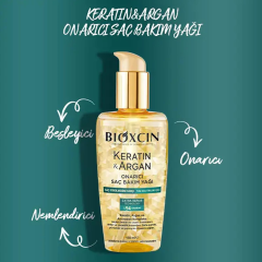 Bioxcin Keratin Ve Argan Onarıcı Saç Bakım Yağı 150 ml