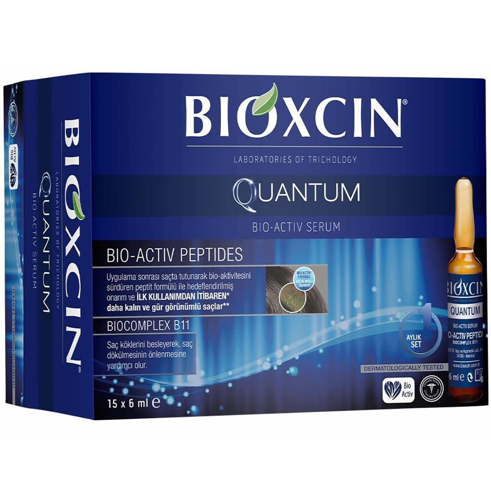 Bioxcin Quantum Bio Activ Saç Serumu 15 x 6 ml