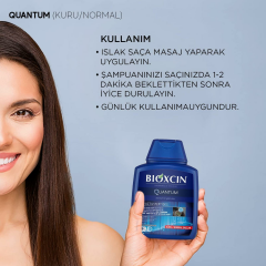 Bioxcin Quantum Bio Activ Kuru Ve Normal Saçlar İçin Şampuan 300 ml