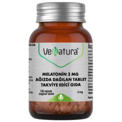 Venatura Melatonin 3 mg 120 Ağızda Dağılan Tablet